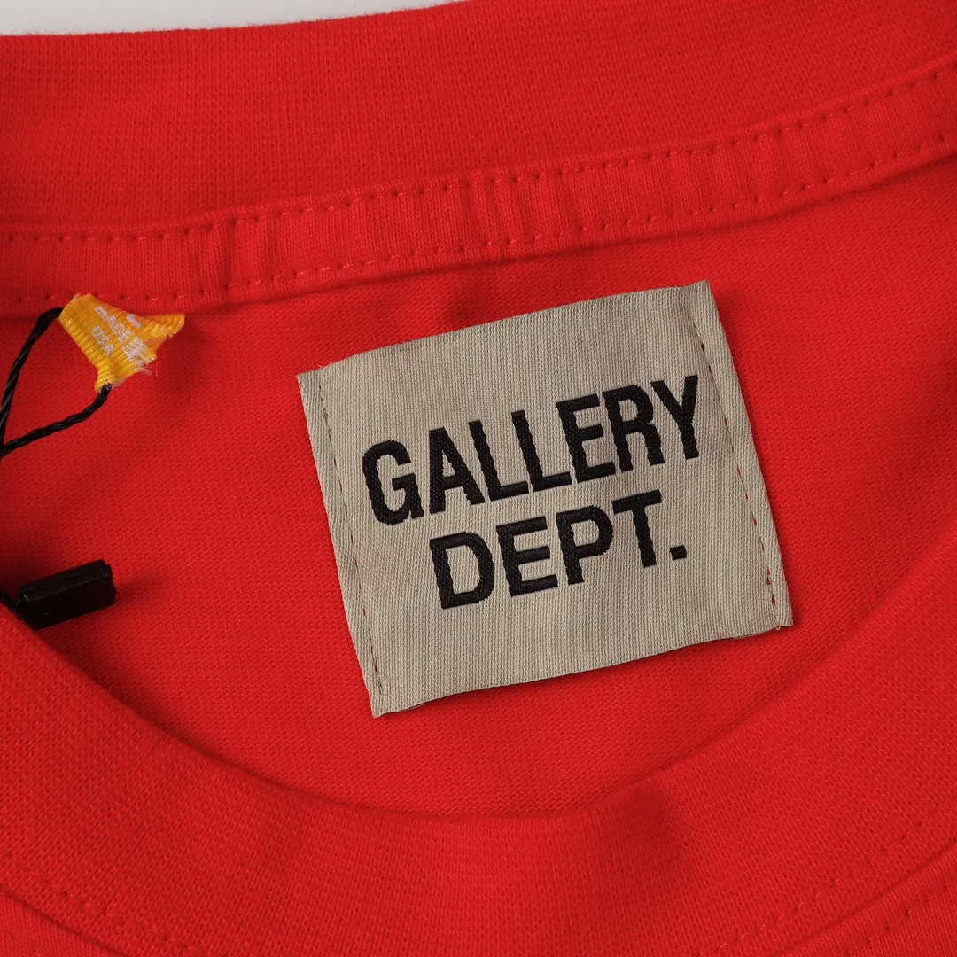 GALLERY.DEPT Summer new short-sleeved style No.: D3140#P106 Color: Black Red White Size: S M L XL